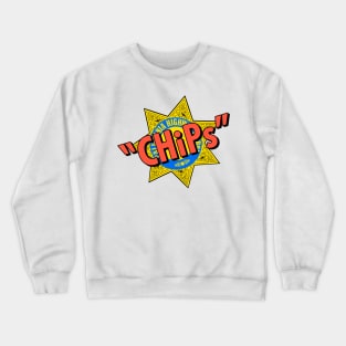 Chips Police Badge Crewneck Sweatshirt